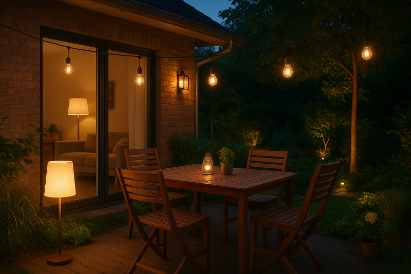 Hogyan hangoljuk össze a belső és külső világítást, hogy harmonizáljanak egymással?