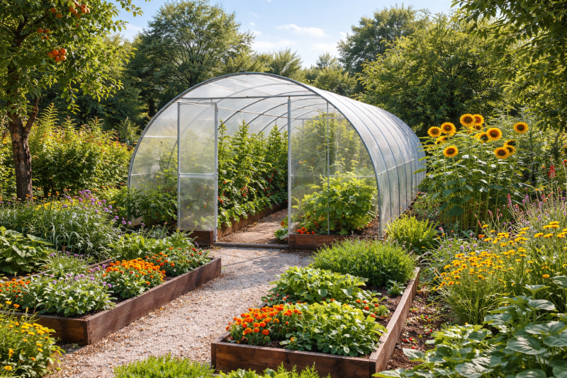 Fóliasátorok a bőséges terméshez: Hogyan válasszuk ki a megfelelőt és hosszabbítsuk meg a szezont