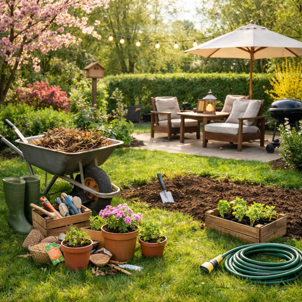 Ellenőrzőlista a szezonkezdetre: Mit készítsünk elő a kertben egy hétvége alatt?