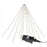 Kúp alakú fénylánc 280 LED meleg fehér