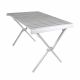 Kempingasztal táskával alumínium 108 x 71 x 72 cm szürke