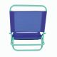 Strand összecsukható szék PVC kék-zöld