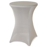 Huzat magas asztalhoz rugalmas 80 x 80 x 110 cm szürke