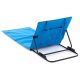 Állítható strandszőnyeg háttámlával 2 db kék