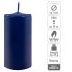 Oszlopos gyertya készlet 10 cm Ø 5 cm  16 db kék