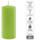 Gyertya készlet 15 cm Ø 7,5 cm 4 db világoszöld