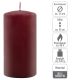 Gyertya készlet 15 cm Ø 7,5 cm 2 db bordó