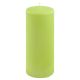 Gyertya készlet 25 cm Ø 10 cm 2 db világoszöld