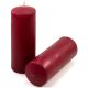 Gyertya készlet 20 cm Ø 7,5 cm 4 db bordó