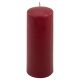 Gyertya készlet 20 cm Ø 7,5 cm 4 db bordó