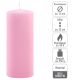 Gyertya készlet 20 cm Ø 7,5 cm 2 db rózsaszín