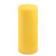 Gyertyakészlet 25 cm Ø 10 cm  2 db sárga