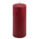 Gyertyakészlet 25 cm Ø 10 cm  4 db bordó