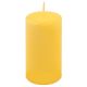 Gyertya készlet 11,5 cm Ø 6 cm 12 db sárga