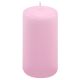 Gyertya készlet 11,5 cm Ø 6 cm 12 db rózsaszín