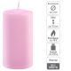 Gyertya készlet 11,5 cm Ø 6 cm 12 db rózsaszín