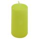 Gyertya készlet 10 cm Ø 5 cm 16 db világoszöld
