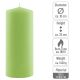 Gyertya készlet 25 cm Ø 10 cm 4 db világoszöld