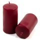 Gyertya készlet 11,5 cm Ø 6 cm 12 db bordó