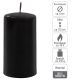 Gyertya készlet 11,5 cm Ø 6 cm 18 db fekete
