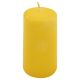 Gyertya készlet 10 cm Ø 5 cm 8 db sárga