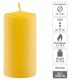 Gyertya készlet 10 cm Ø 5 cm 8 db sárga