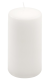 Oszlopgyertya szett 15 cm × Ø7.5 cm 4 db paraffinból fehér
