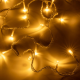 Karácsonyi LED lánc 2x50 dióda 5 m időzítő  meleg fehér