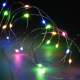 LED fényfüzér 3 x 40 LED színes időzítős beltéri 4 m