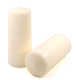 Paraffin gyertya 25 cm 30 óra égési idő 6 db krém szín