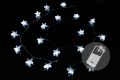 Karácsonyi világítás csillag 1,8m/20x LED - hideg fehér