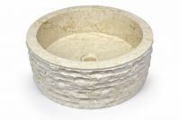 Mosdókagyló márvány ROMA Ø40