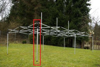 Tartóláb - pótalkatrész összecsukható PROFI sátorhoz