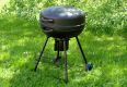 BBQ kör alakú grill - faszénre