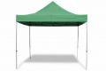 GARTHEN Összecsukható kerti sátor 3 x 3 m zöld+4 db oldalfal
