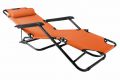 DIVERO Kerti összecsukható nyugágy orange