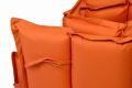 DIVERO Párna nyugágyra 2 db narancssárga