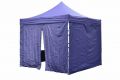 Két oldalfal PROFI kerti sátorhoz 3 x 3 m - kék