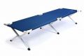 Hordozható alumínium összecsukható ágy Diver 210 x 64 x 42 cm - kék