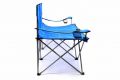 Kempingszék összecsukható DIVERO® XXL - kék