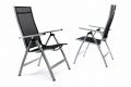 Kerti szék összecsukható GARTHEN XXL 2 db - antracit