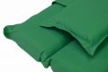 DIVERO Párna nyugágyhoz sötét zöld