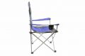 DIVERO Kempingszék Deluxe 2 db 600D kék