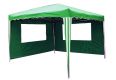 Összecsukható kerti party sátor - 3 x 3 m, zöld