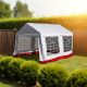 Kerti party sátor 4 × 3 m - PVC ponyva 400 g/m²