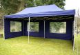 GARTHEN Kerti sátor összecsukható PROFI 3 x 6 m kék