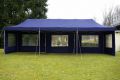 Tartalék tető kerti összecsukható sátorra 3 x 9 m kék