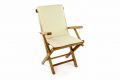 Kerti szék összecsukható DIVERO® - bézs