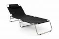 Össecsukható kerti nyugágy II. minőség - fekete
