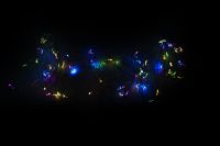 Karácsonyi fényfüzér 4,05m/40x LED - színes